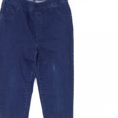 George Womens Blue  Denim Skinny Jeans Size 12 L30 in