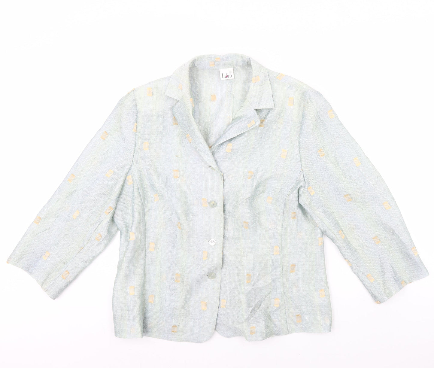 Womens UK Size 16 Libra Green Jacket