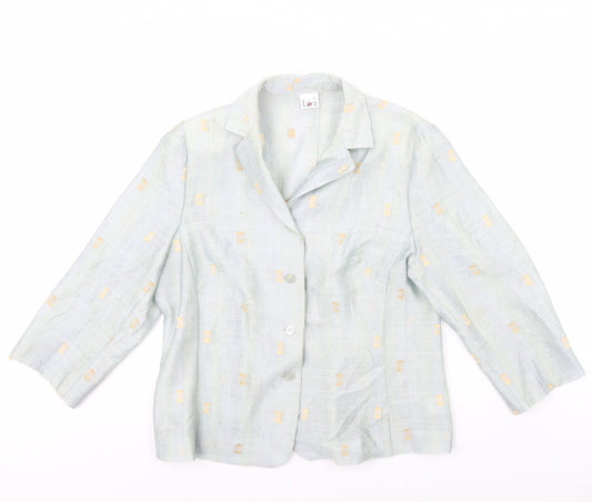 Womens UK Size 16 Libra Green Jacket