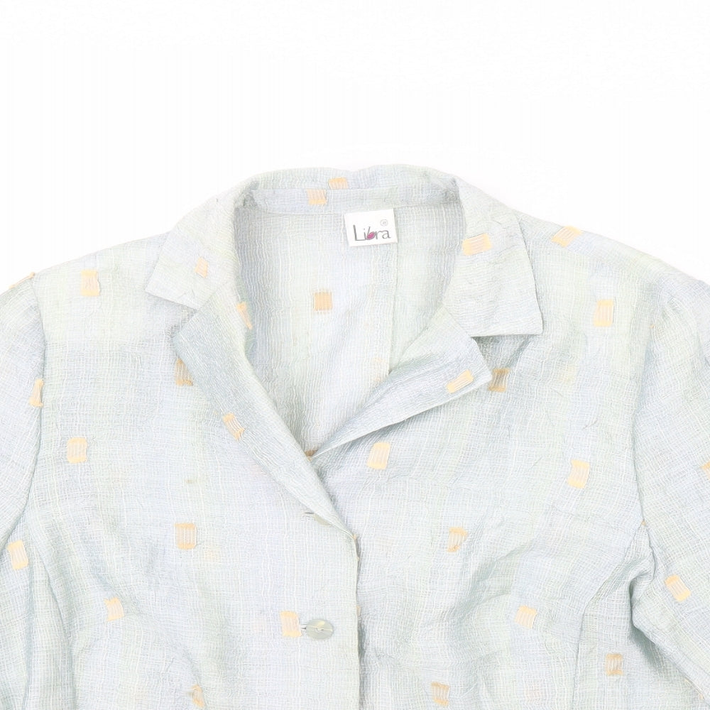 Womens UK Size 16 Libra Green Jacket
