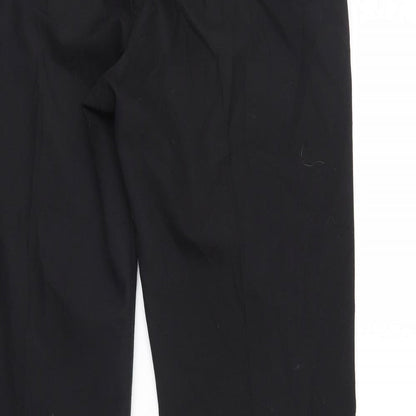 Preworn Mens Black   Dress Pants Trousers Size 36 in L32 in