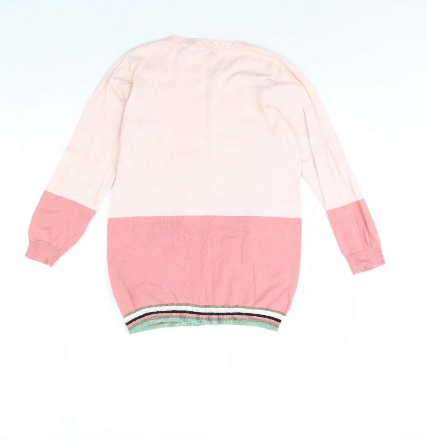 Womens UK Size 8 NEXT Pink Pullover Jumper