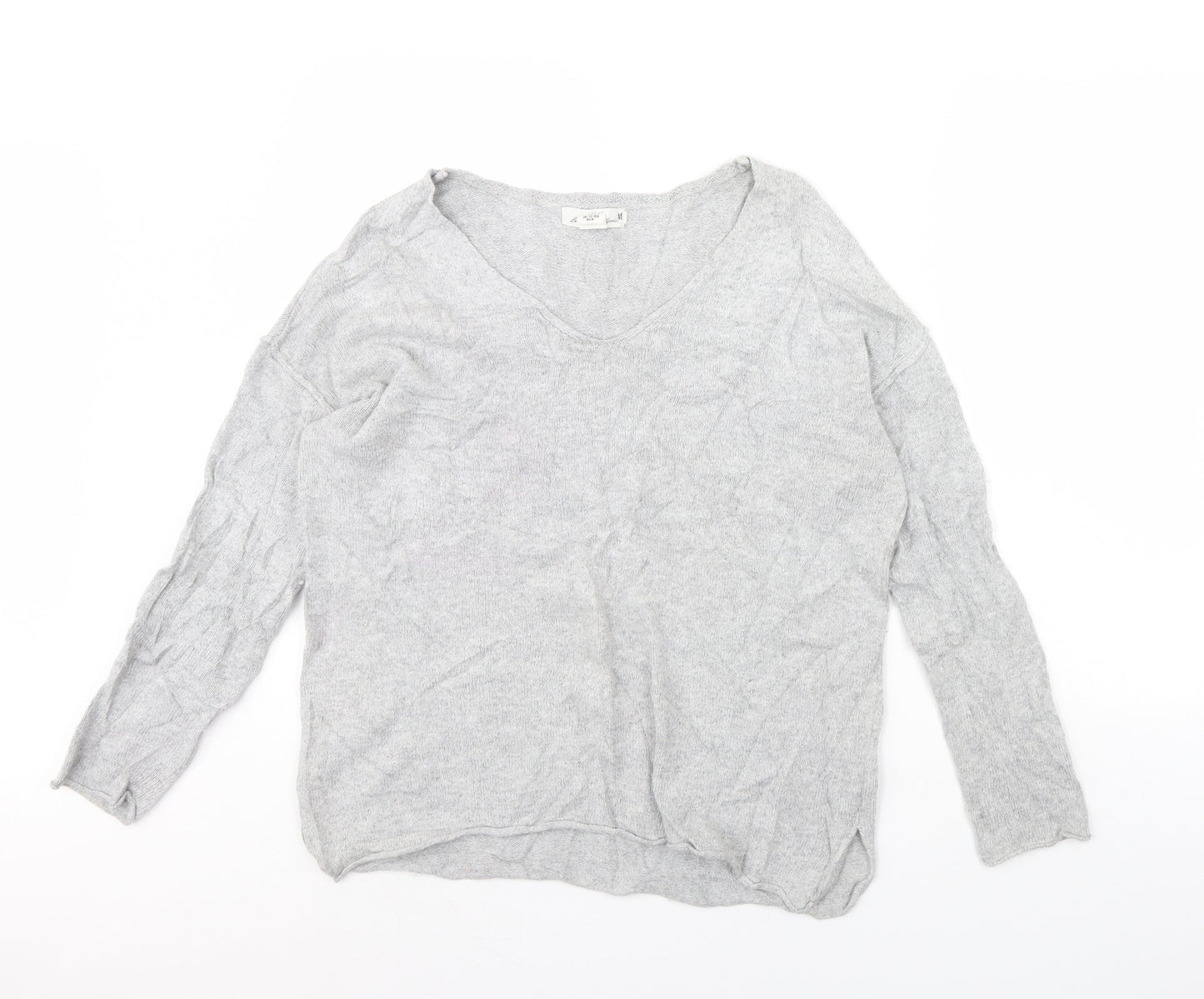 Womens UK Size M H&M Grey Pullover Jumper