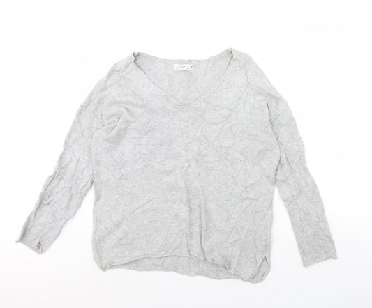 Womens UK Size M H&M Grey Pullover Jumper
