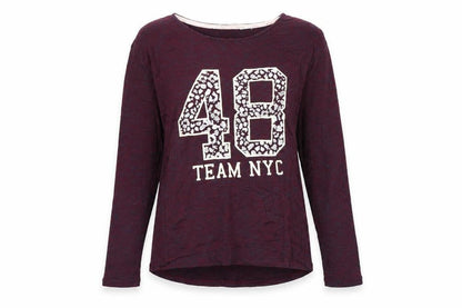 H&M Womens Purple   Pullover Jumper Size 8  - 48