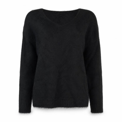 Untitled Womens Black   Pullover Jumper Size L