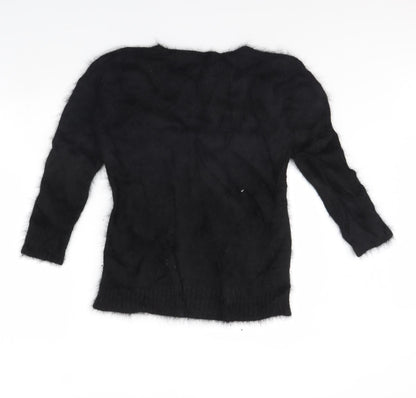 Untitled Womens Black   Pullover Jumper Size L