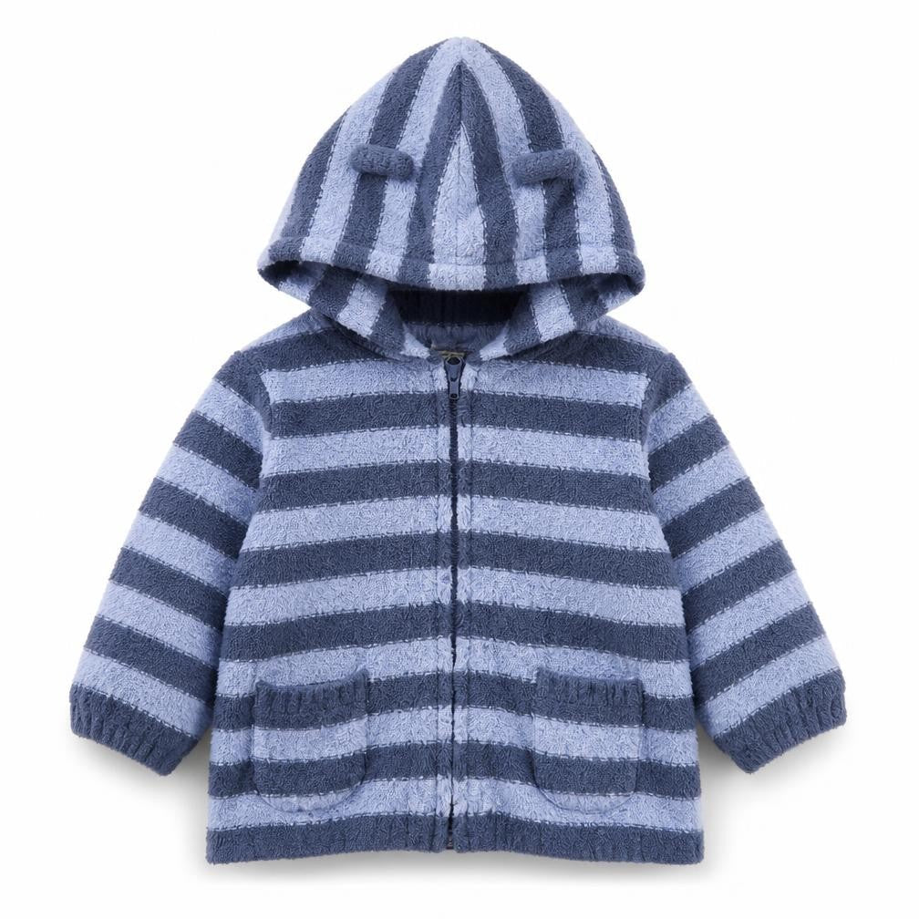 Gap Baby Blue Striped  Jacket  Size 6-9 Months
