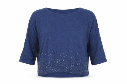 Womens UK Size 12 TU Blue Pullover Jumper