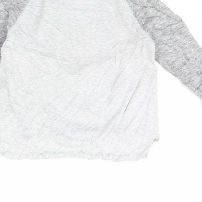 Gap Girls Grey   Pullover Jumper Size S  - Daisy duck