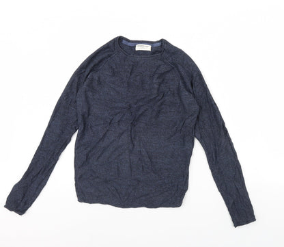 Cedar Wood State Mens Blue   Pullover Jumper Size XS