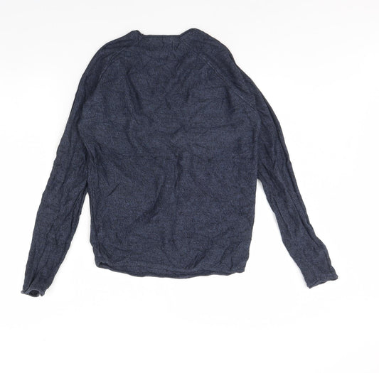 Cedar Wood State Mens Blue   Pullover Jumper Size XS