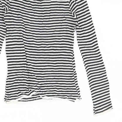 Womens UK Size M Bershka Blue Pullover Jumper