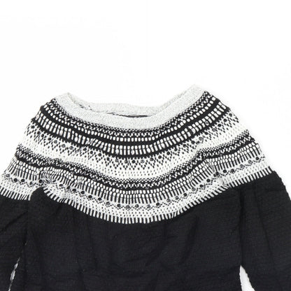 NEXT Womens Black   Pullover Jumper Size 6