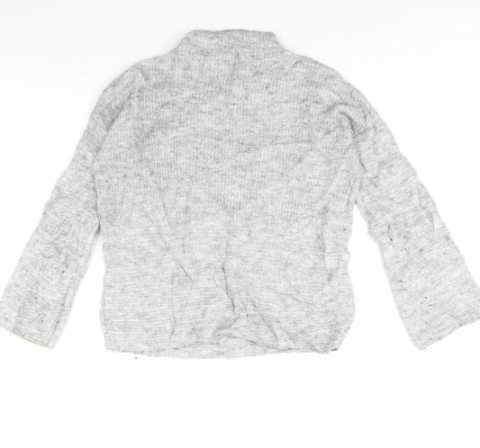 Womens UK Size 8 NEXT Grey Pullover Jumper