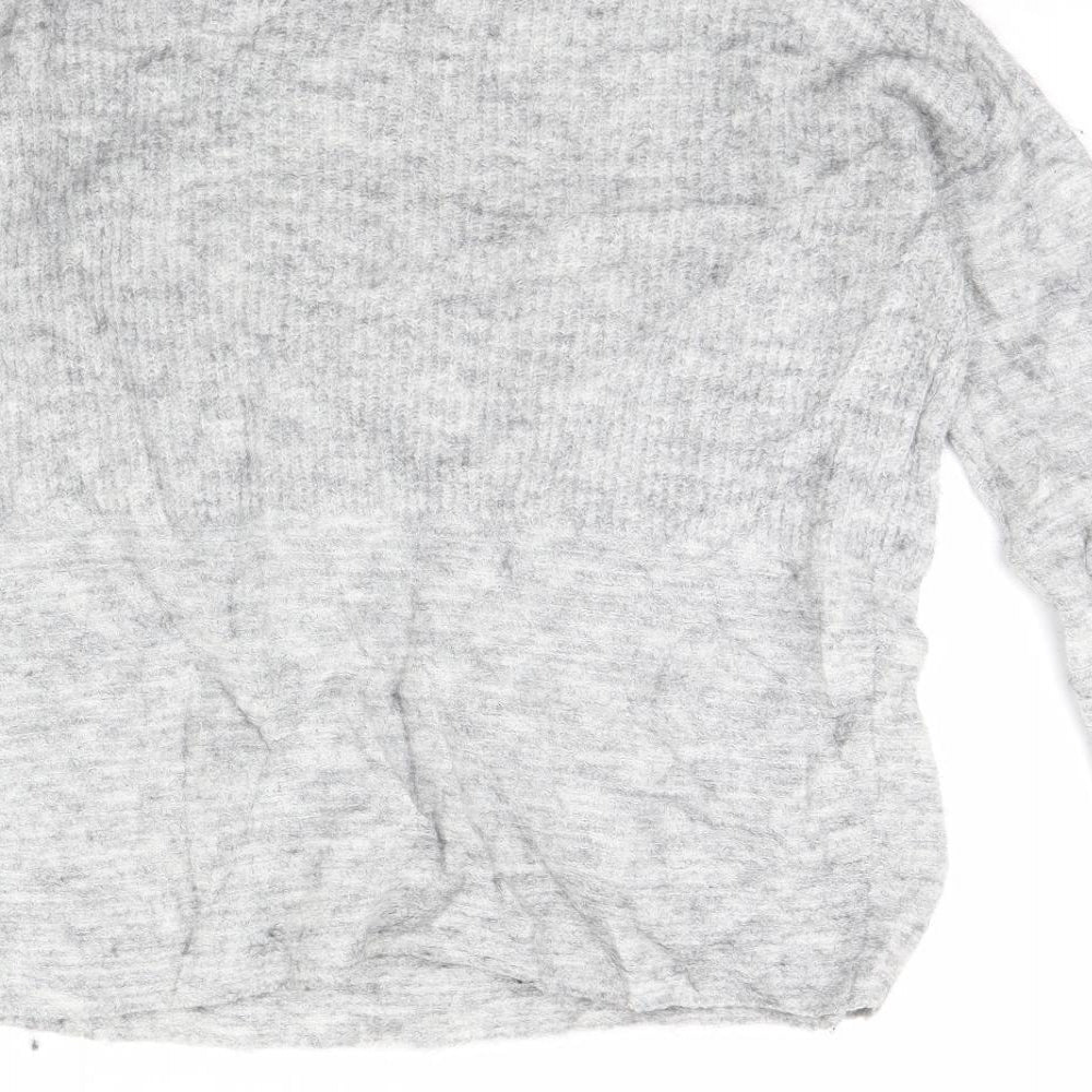 Womens UK Size 8 NEXT Grey Pullover Jumper