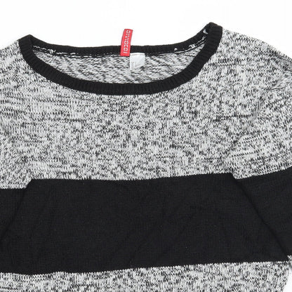 Womens UK Size S H&M Black Pullover Jumper
