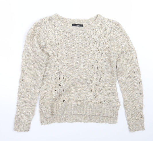 George Womens Beige   Pullover Jumper Size 8