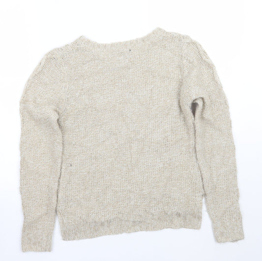 George Womens Beige   Pullover Jumper Size 8