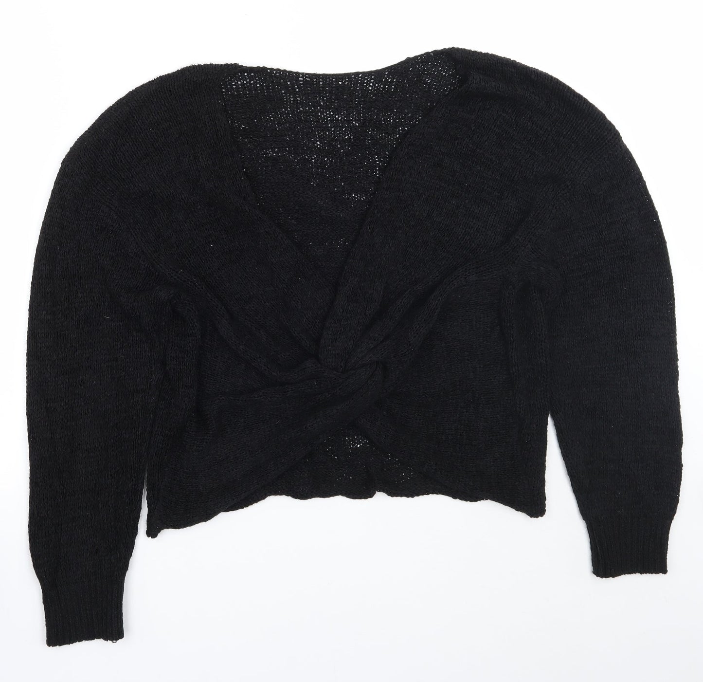 Womens UK Size M H&M Black Pullover Jumper