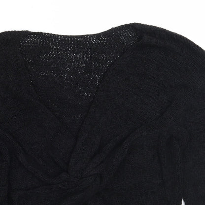 Womens UK Size M H&M Black Pullover Jumper