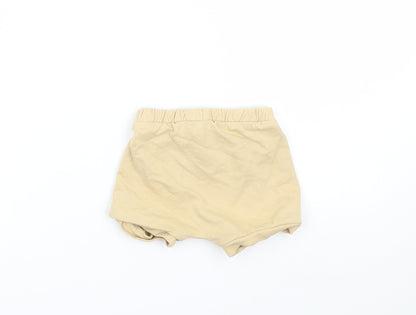 TU Girls Yellow   Cropped Trousers Size 3-6 Months
