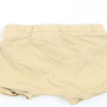 TU Girls Yellow   Cropped Trousers Size 3-6 Months