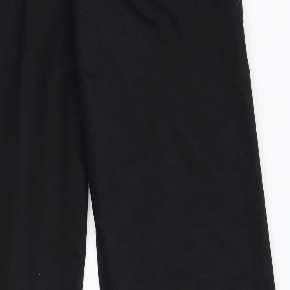 Womens UK Size 32 Slazenger Regular Fit  Black Trousers