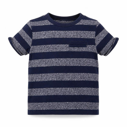 George Girls Blue Striped  Basic T-Shirt Size 2-3 Years