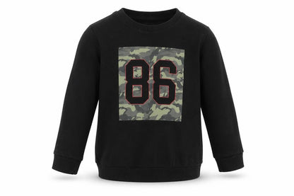 Primark Girls Black   Pullover Sweatshirt Size 3-4 Years