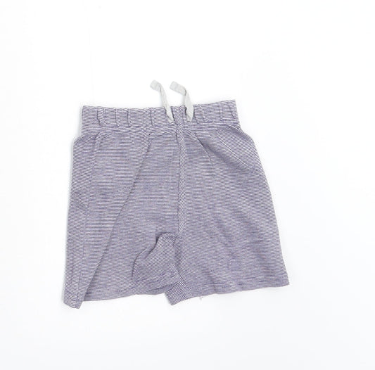 George Baby Blue Striped   Trousers Size 12-18 Months
