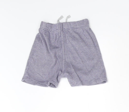 George Baby Blue Striped   Trousers Size 12-18 Months