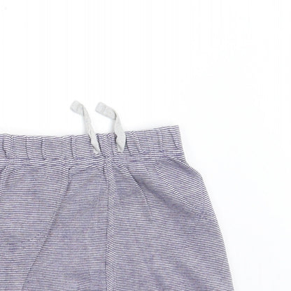 George Baby Blue Striped   Trousers Size 12-18 Months