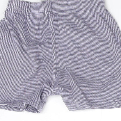George Baby Blue Striped   Trousers Size 12-18 Months