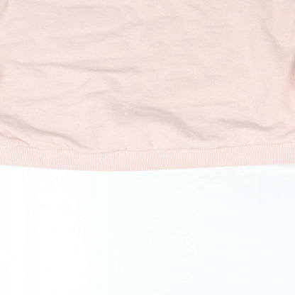 Select Womens Pink   Pullover Sweatshirt Size 12