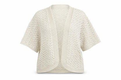Womens UK Size XL Autonomy Beige Shrug Jumper