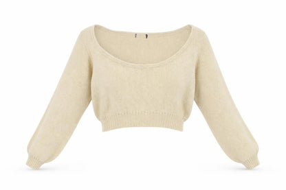 Womens UK Size M Preworn Beige Pullover Jumper