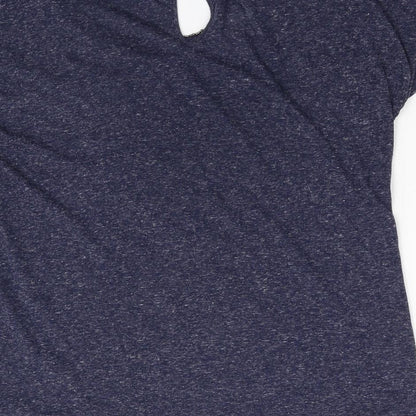 ESMARA Womens Blue   Basic T-Shirt Size 14