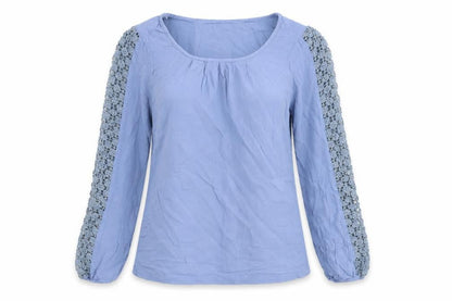 Womens UK Size 8 Monsoon Blue Basic Blouse
