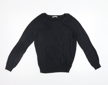 Womens UK Size 12 M&S Grey Pullover Jumper