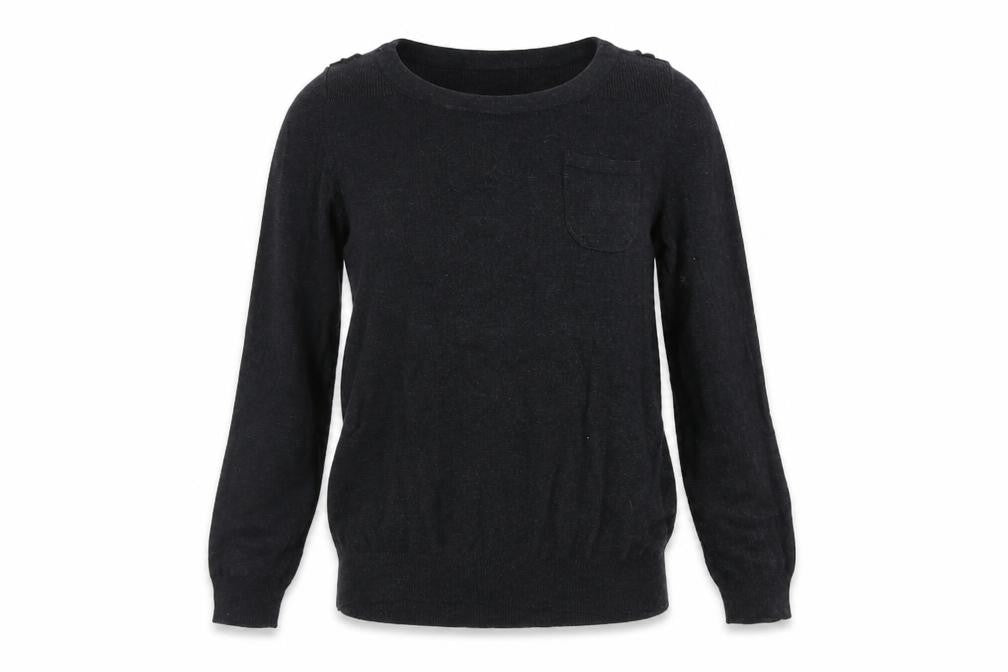 Womens UK Size 12 M&S Grey Pullover Jumper