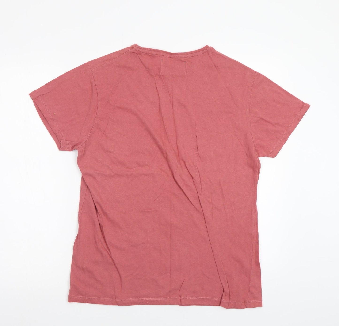 Cedar Wood State Womens Pink   Basic T-Shirt Size L