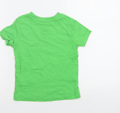F&F Girls Green   Basic T-Shirt Size 2-3 Years