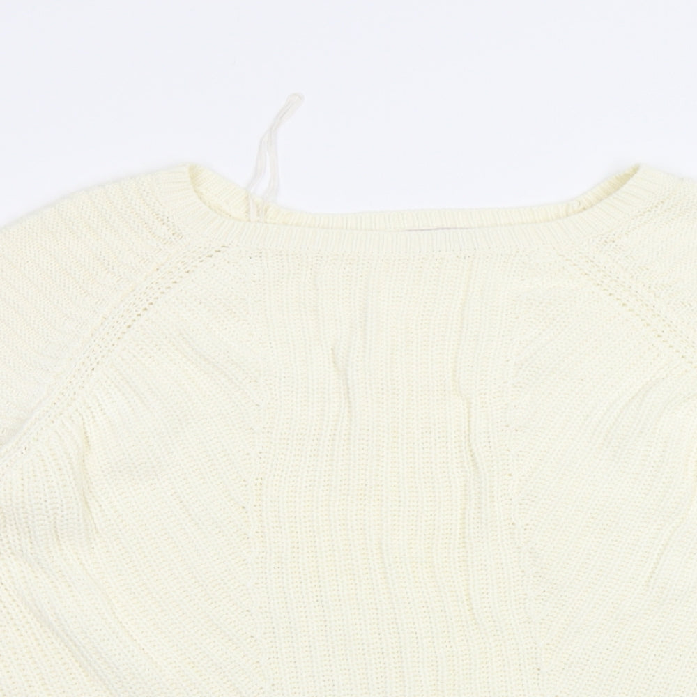TU Womens Ivory   Pullover Jumper Size 12