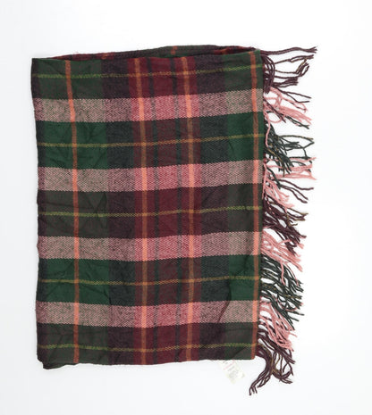 Peacocks Womens Purple Check   Shawl/Wrap