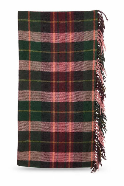 Peacocks Womens Purple Check   Shawl/Wrap