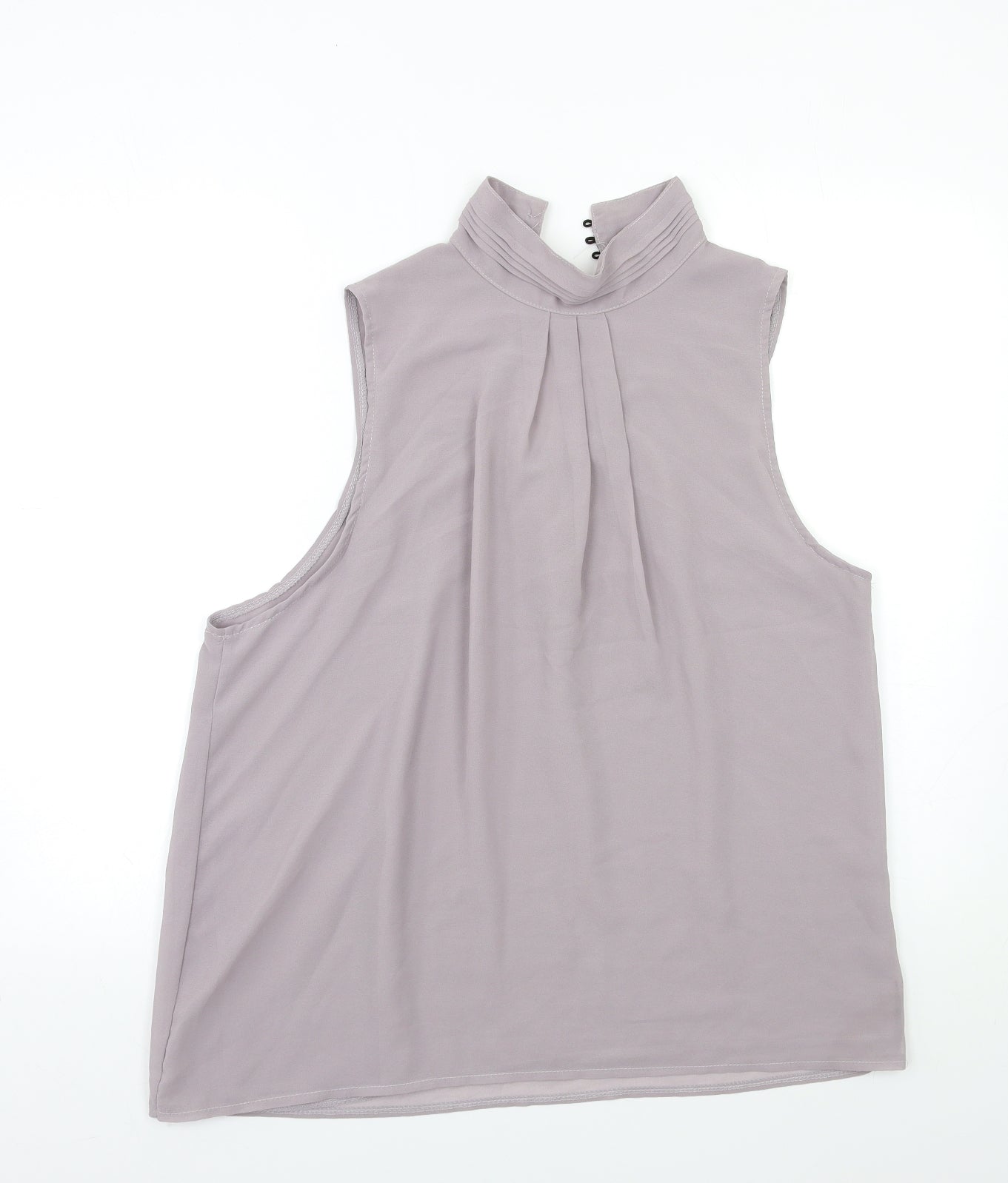 Womens UK Size 2XL Preworn Beige Basic Blouse