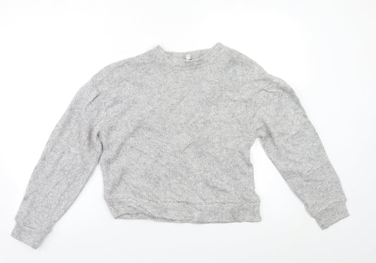 Womens UK Size S Clockhouse Grey Pullover Jumper