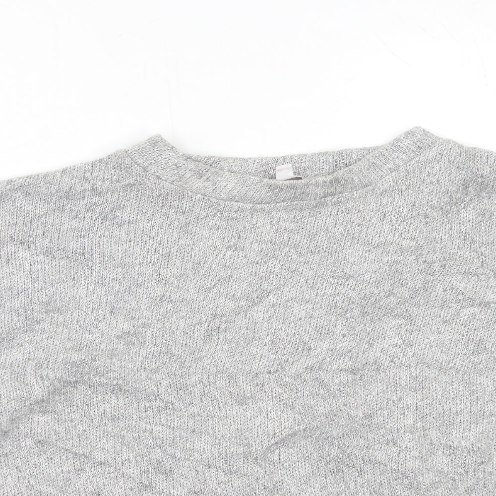 Womens UK Size S Clockhouse Grey Pullover Jumper