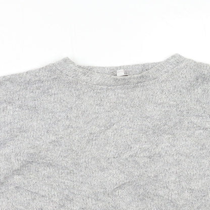 Womens UK Size S Clockhouse Grey Pullover Jumper